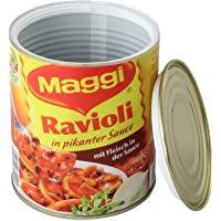 HMF 1722706 Hucha oculta- diseo de lata de &quot-Maggi Ravioli&quot-- 12-0 x 10-0 cm
